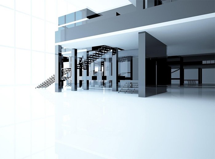 Modern residential and commercial floor plan design by Anuda Architect, Jaipur